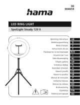 Hama SPOTLIGHT STEADY 120 II-RINGLYS FOR SMARTTELEFON 12" Manualul proprietarului