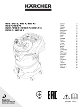 Kärcher WD5 V-25/5/22 VÅT- OG TØRRSTØVSUGER Manual de utilizare