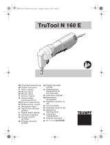 Trumpf TruTool N 160 E Manual de utilizare