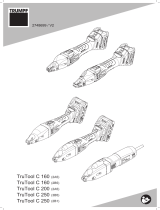 Trumpf TruTool C 250 (3B5) Manual de utilizare
