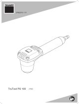 Trumpf TruTool PS 100 (1A2) Manual de utilizare