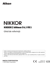 Nikon NIKKOR Z 600mm f/6.3 VR S Ghid de referință