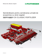 Pottinger TERRASEM C8 FERTILIZER Instrucțiuni de utilizare