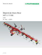 Pottinger HIT V 11100 Instrucțiuni de utilizare