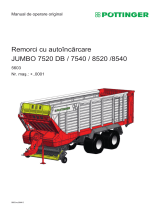 Pottinger JUMBO 8520 DB Instrucțiuni de utilizare