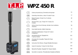 T.I.P. WPZ 450 R Manualul proprietarului