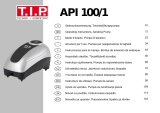 T.I.P. API 100/1 Manualul proprietarului