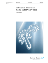 Endres+Hauser EA LED module VU120 Mounting Instruction