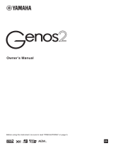 Yamaha Genos2 Manualul proprietarului