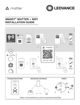 Ledvance SMART+ MATTER Filament Edison 40 4.8W 827...865 Multicolor E27 Ghid de instalare