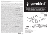 Gembird FDI3-U3C-01 Manualul proprietarului