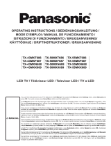 Panasonic TX50MXX689 Instrucțiuni de utilizare