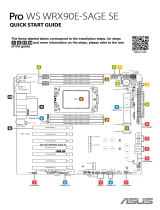 Asus Pro WS WRX90E-SAGE SE Ghid de inițiere rapidă