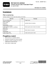 Toro Assist Bar Kit, TimeCutter/Titan Riding Mower Ghid de instalare