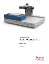 Thermo Fisher Scientific Multidrop™ Pico 1 Digital Dispenser Instrucțiuni de utilizare