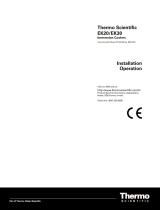 Thermo Fisher Scientific EK20/EK30 Immersion Coolers Manual de utilizare