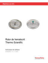 Thermo Fisher Scientific Hematicrit Rotor Manual de utilizare