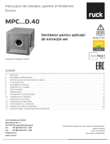 Ruck MPC 560 D4 40 Manualul proprietarului