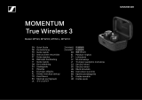Sennheiser MOMENTUM True Wireless 3 Ghid de inițiere rapidă