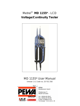 METREL MD 1155 Manual de utilizare