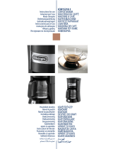 De'Longhi ICM15210 Filter Coffee Machine Manual de utilizare