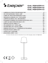 Beper P201UTP111 Instrucțiuni de utilizare