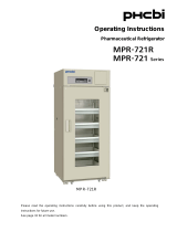 Phcbi MPR-721 Series Instrucțiuni de utilizare