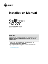 Eizo RX1270 Manualul proprietarului