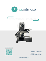 Labelmate TWIN-MATRIX-6-DELUXE-STATION Manual de utilizare