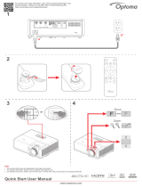 Optoma UHZ50 Manual de utilizare