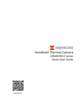 HIKMICRO E Series HM-TP30-1AQF-Eco-V Handheld Thermal Camera Manualul utilizatorului