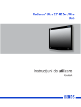 NDS Radiance Ultra 32" 4K ZeroWire Duo Manualul proprietarului