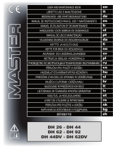 Master DH 110-230V 50HZ Manual de utilizare