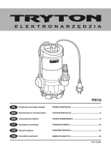 Tryton TPB750 Manual de utilizare