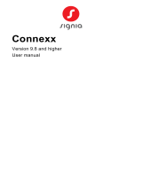 Signia Connexx 9.11 Manualul utilizatorului