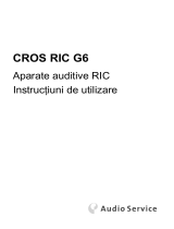 AUDIOSERVICE CROS RIC G6 Manualul utilizatorului