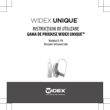 Widex UNIQUE U-PA 50 Instrucțiuni de utilizare