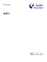 AUDIOSERVICE B SP 7.3 Manualul utilizatorului