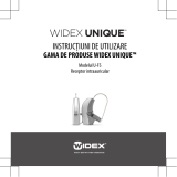 Widex UNIQUE U-FS 220 - DEMO Instrucțiuni de utilizare