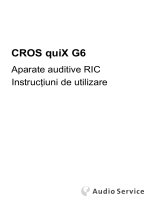 AUDIOSERVICE CROS quiX G6 Manualul utilizatorului