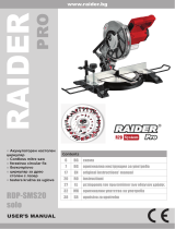 RAIDER Pro RDP-SMS20 Manual de utilizare