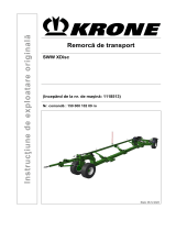 Krone BA Transportwagen SWW X-Disc Instrucțiuni de utilizare