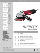 Raider Power Tools RD-AG70 Manual de utilizare