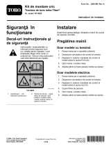Toro Jack Mount Kit, Titan Riding Mower Ghid de instalare