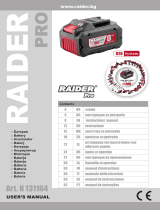 RAIDER Pro RDP-R20 Manual de utilizare