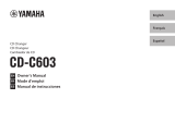 Yamaha CD-C603 Manualul proprietarului
