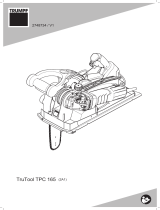 Trumpf TruTool TPC 165 (2A1) Manual de utilizare