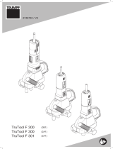 Trumpf TruTool F 300 (3B1) Manual de utilizare