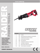 Raider Power ToolsReciproc. Saw 750W tool-free saw blade clamp