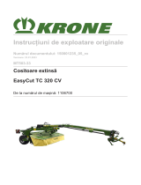 Krone BA EasyCut TC 320 CV (MT503-33) Instrucțiuni de utilizare